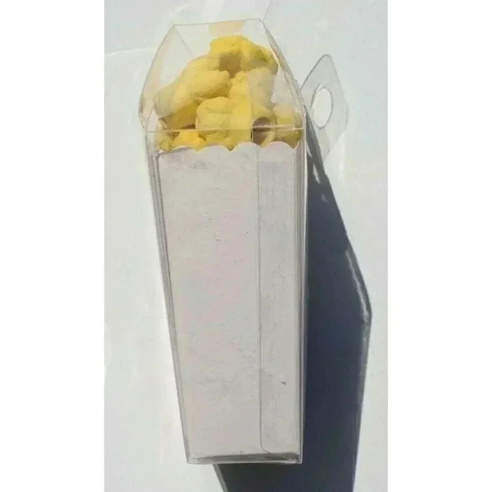 NEW Rubber Popcorn Pencil Erasers 12pcs Office SCHOOL Home Gag Gift Birthday BAG